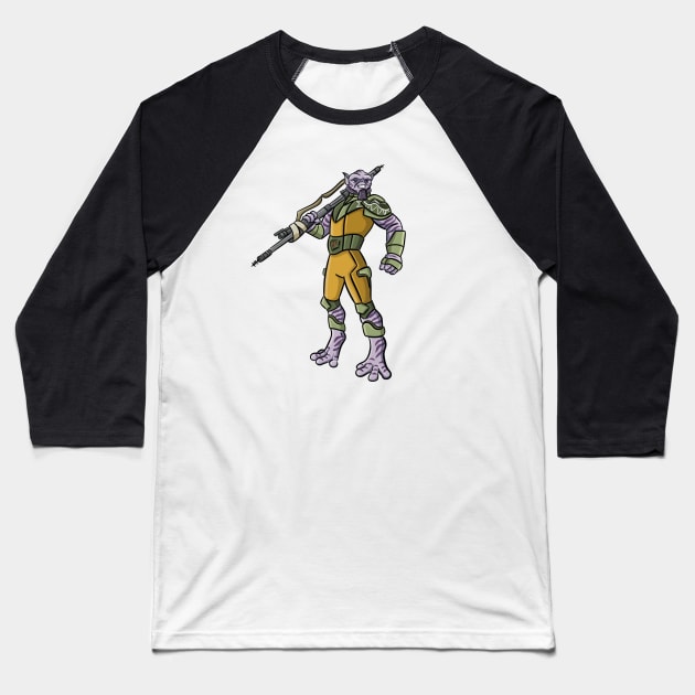 Rebel Toons Zeb Baseball T-Shirt by SpaceMomCreations